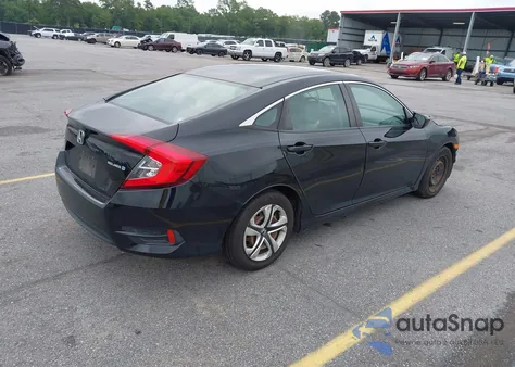 2018 Honda Civic Lx из США, поврежденный, VIN 19XFC2F51JE040256